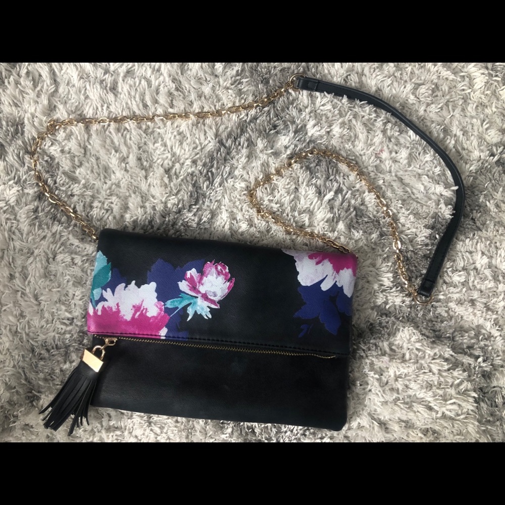 Madison West Flower CrossBody Bag